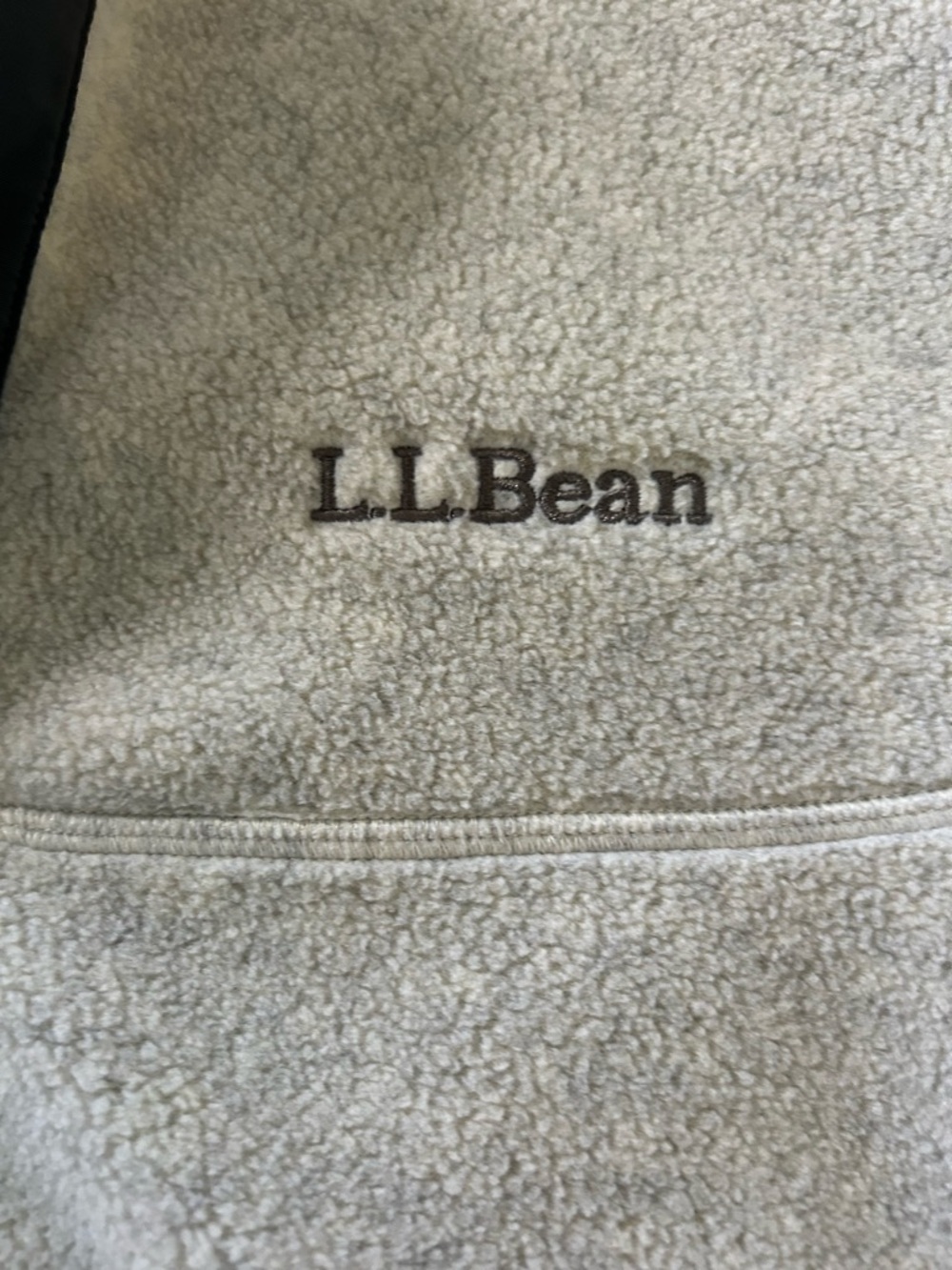 L.L. Bean Women's Classic Snap-Front Fleece Pullover - Picture 6 of 7